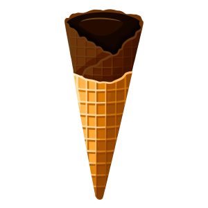 Dipped Waffle Cone